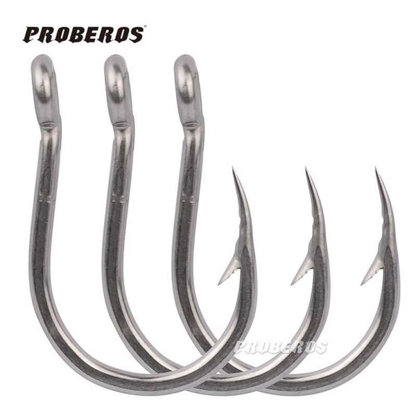 set tuna fishing hooks barbed single circle carp big large hook stainless steel sea fishhook accessories tackle
set tuna fishing hooks barbed single circle carp big large hook stainless steel sea fishhook accessories tackle