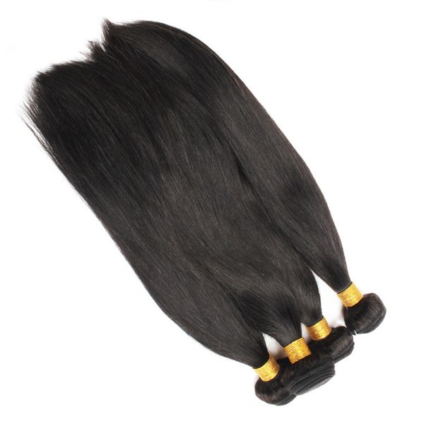 silky straight human hair bundles unprocessed virgin natural color machine made double weft extensions 10-30inch 100g, Black
silky straight human hair bundles unprocessed virgin natural color machine made double weft extensions 10-30inch 100g, Black