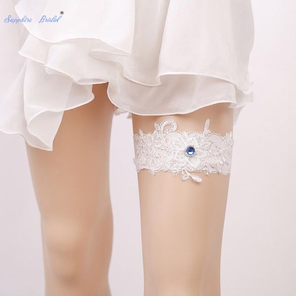 bridal gloves sapphire women white lace floral garter with blue rhinestone leg loop 1 piece/set cosplay fashion stocking wedding
bridal gloves sapphire women white lace floral garter with blue rhinestone leg loop 1 piece/set cosplay fashion stocking wedding