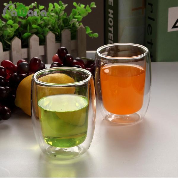 wine glasses 280ml heat resistant double wall glass cup beer coffee drink cups healthy tea mugs transparent whiskey drinkware
wine glasses 280ml heat resistant double wall glass cup beer coffee drink cups healthy tea mugs transparent whiskey drinkware