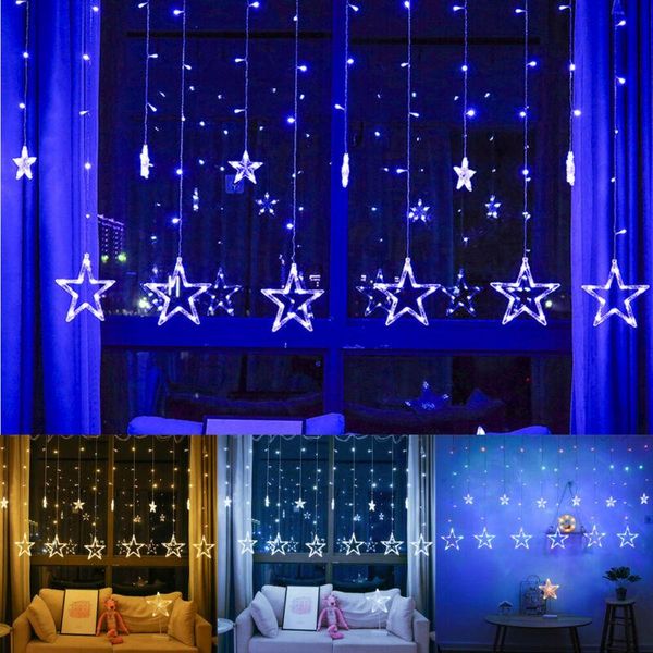 party decoration led star string fairy copper wire curtain lights for christmas wedding home bedroom decor
party decoration led star string fairy copper wire curtain lights for christmas wedding home bedroom decor