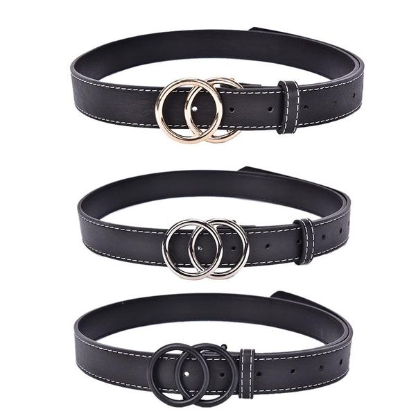 belts 1pc women double ring circle buckle belt waistband female lady wide jeans, Black;brown
belts 1pc women double ring circle buckle belt waistband female lady wide jeans, Black;brown