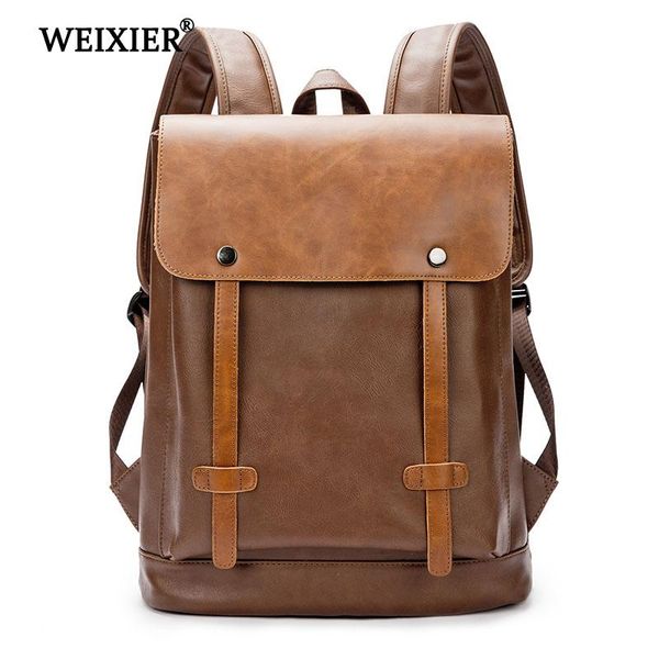 backpack highgrade pu leather fashion vintage male ancient ways workmanship student bags schoolbag
backpack highgrade pu leather fashion vintage male ancient ways workmanship student bags schoolbag