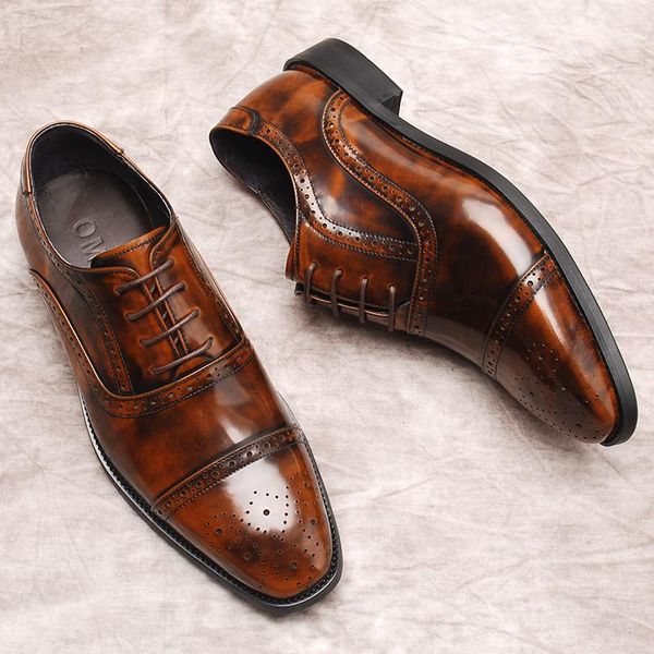 dress shoes black men oxford shoe genuine leather wedding office brogue hand add color soft outsole brand fashion formal
dress shoes black men oxford shoe genuine leather wedding office brogue hand add color soft outsole brand fashion formal