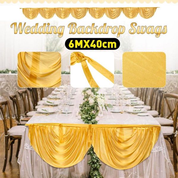 party decoration 600x40cm/300x40 cm good quality ice silk drape swag for event wedding backdrop curtain stage background
party decoration 600x40cm/300x40 cm good quality ice silk drape swag for event wedding backdrop curtain stage background