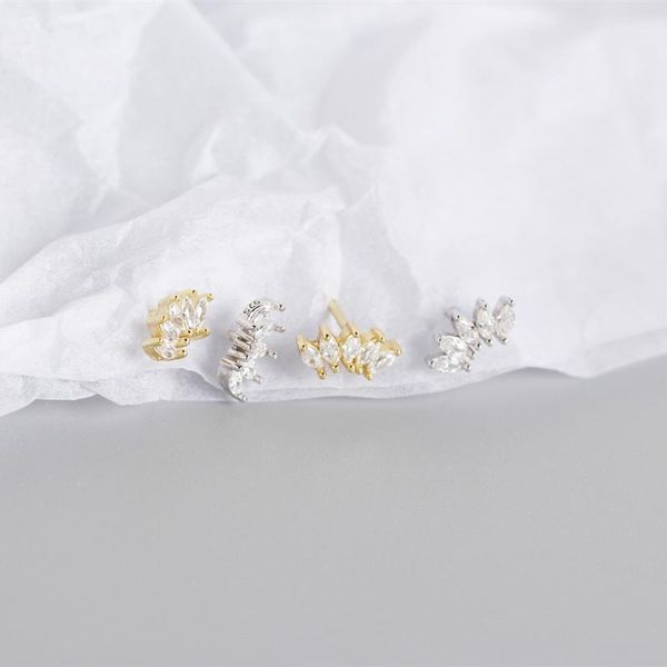 stud ventfille 925 sterling silver luxury white zircon horse eye earrings for women chic office youth jewelry accessories, Golden;silver
stud ventfille 925 sterling silver luxury white zircon horse eye earrings for women chic office youth jewelry accessories, Golden;silver