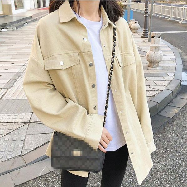 women solid denim long sleeve letter embroidery jeans loose blouse turn-down collar shirts button up women's blouses, White
women solid denim long sleeve letter embroidery jeans loose blouse turn-down collar shirts button up women's blouses, White