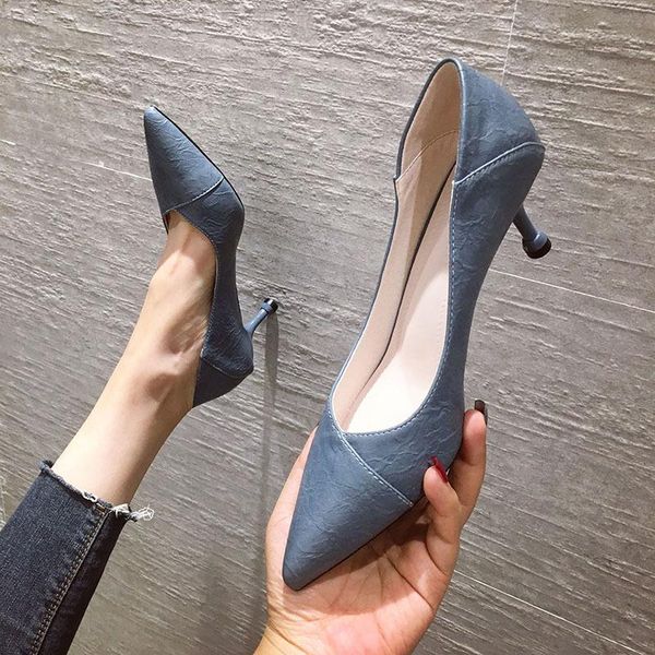 high heels shoes women style pointed toe shallow mouth solid color thin office lady fashion dress, Black
high heels shoes women style pointed toe shallow mouth solid color thin office lady fashion dress, Black
