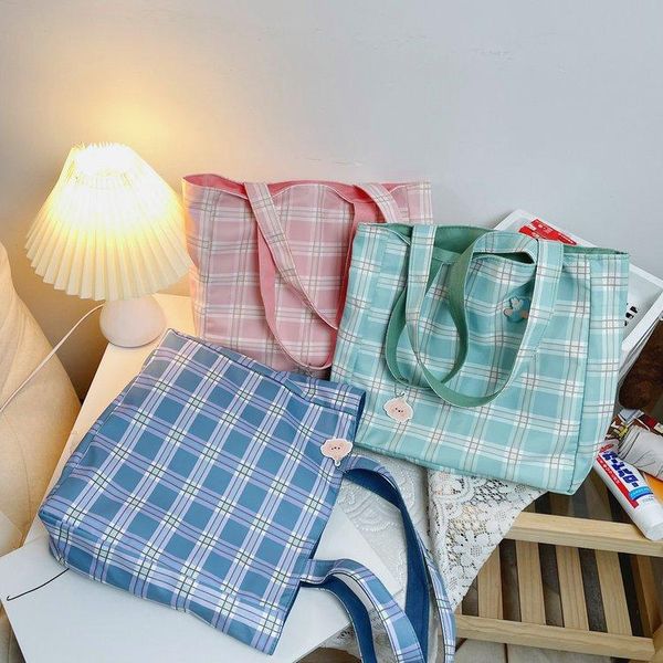 evening bags eco environmental shopping bag women plaid canvas shoulder female cotton cloth girl simple literary checked handbag tote
evening bags eco environmental shopping bag women plaid canvas shoulder female cotton cloth girl simple literary checked handbag tote