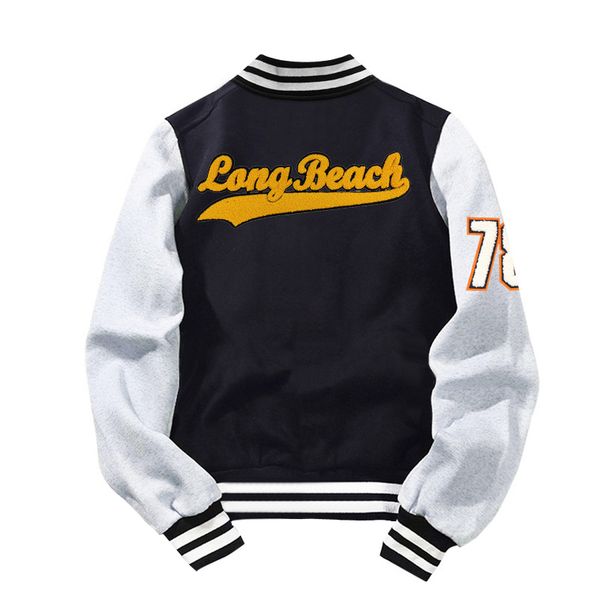 jackets arrival sale baseball uniform coat fleece cotton letter preppy style single breasted jacket brand clothing men, Black;brown
jackets arrival sale baseball uniform coat fleece cotton letter preppy style single breasted jacket brand clothing men, Black;brown