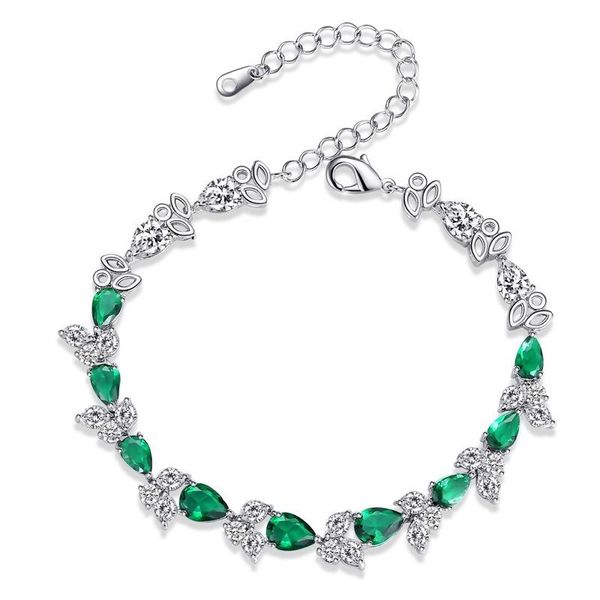 fashionable waterdrop-shaped green stone zircon bracelets for women minimalist bridal wedding engagement jewelry b26 bangle, Black
fashionable waterdrop-shaped green stone zircon bracelets for women minimalist bridal wedding engagement jewelry b26 bangle, Black