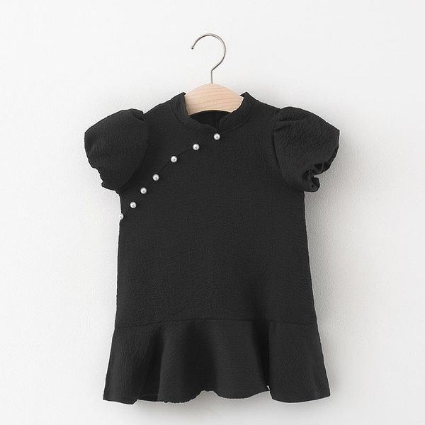 summer baby girls vintage cheongsam puff sleeve pearls beading solid princess party children kids ruffles dress vestidos girl's dresses, Red;yellow
summer baby girls vintage cheongsam puff sleeve pearls beading solid princess party children kids ruffles dress vestidos girl's dresses, Red;yellow