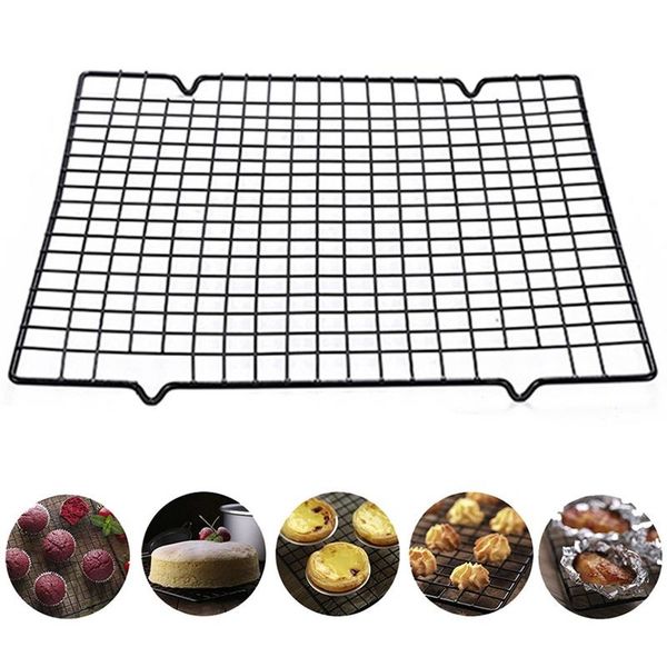 tools & accessories 25x27x1.5cm nonstick cake cooling rack mesh baking cookie biscuit drying stand bread muffin wire pan bakeware
tools & accessories 25x27x1.5cm nonstick cake cooling rack mesh baking cookie biscuit drying stand bread muffin wire pan bakeware