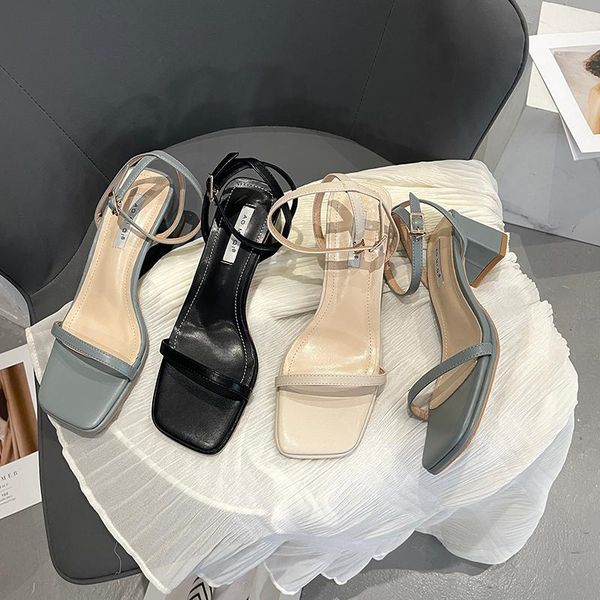 sandals elastic band block heels comfort shoes for women all-match buckle 2021 summer suit female beige slip-on chunky clea, Black
sandals elastic band block heels comfort shoes for women all-match buckle 2021 summer suit female beige slip-on chunky clea, Black
