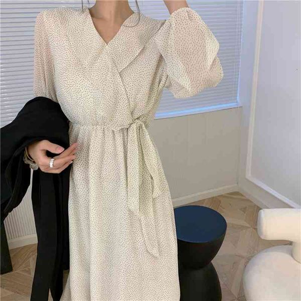 casual dresses chiffon polka dots all match ruffles office lady femme summer prom outwear party chic streetwear vestidos 7cr5, Black;gray
casual dresses chiffon polka dots all match ruffles office lady femme summer prom outwear party chic streetwear vestidos 7cr5, Black;gray