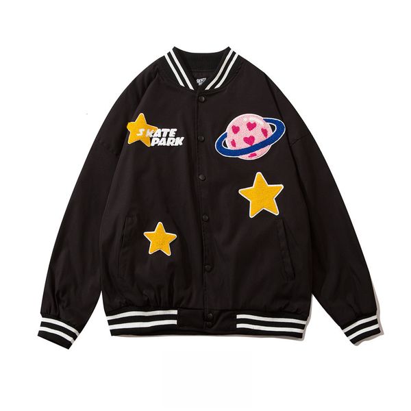 men's jackets fashion of the cartoon planet shreds hip hop jackets loose baseball streetwear men's coat marks for couples z10b, Black;brown
men's jackets fashion of the cartoon planet shreds hip hop jackets loose baseball streetwear men's coat marks for couples z10b, Black;brown