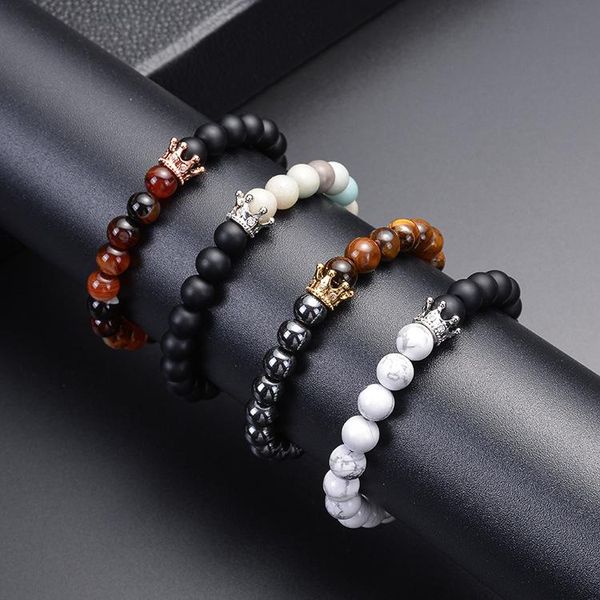 beaded, strands trendy agate crown bracelets men chakra for women natural stone yoga bracelet bangles fashion jewelry drop jewellery, Black
beaded, strands trendy agate crown bracelets men chakra for women natural stone yoga bracelet bangles fashion jewelry drop jewellery, Black