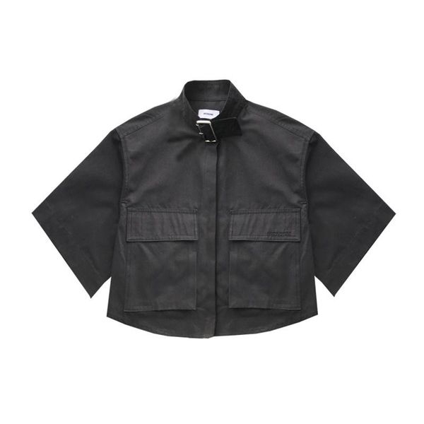 men's casual shirts gothic style we11done shirt women clothes high-quality female short dark oversize welldone trend big pocket, White;black
men's casual shirts gothic style we11done shirt women clothes high-quality female short dark oversize welldone trend big pocket, White;black