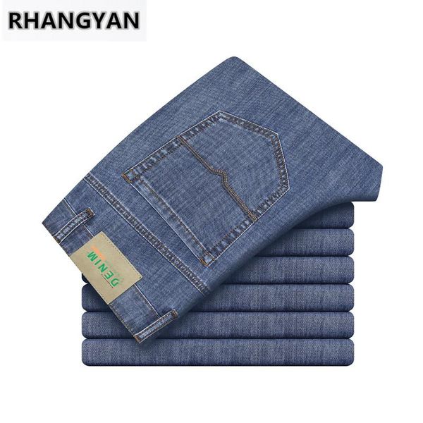men's jeans summer style gray jeans, trousers, cotton business casual straight-leg plus size loose, Blue
men's jeans summer style gray jeans, trousers, cotton business casual straight-leg plus size loose, Blue