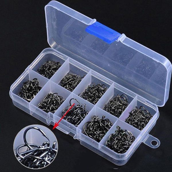 500pcs fishhook carbon steel fish jig hooks with hole outdoor carp fishing hook tackle box accessories
500pcs fishhook carbon steel fish jig hooks with hole outdoor carp fishing hook tackle box accessories
