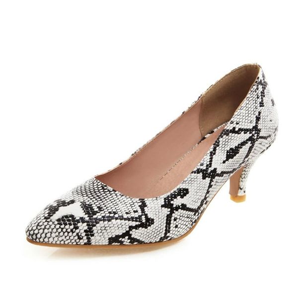 dress shoes asileto big size 46 47 48 snake printed women pumps pointed toe slip on med heels stilettos party footwear chaussure, Black
dress shoes asileto big size 46 47 48 snake printed women pumps pointed toe slip on med heels stilettos party footwear chaussure, Black