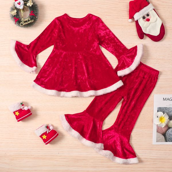 baby clothes clothing set christmas long sleeve dress flare pants 2 pcs infants wear xmas girl autumn red outfit, White
baby clothes clothing set christmas long sleeve dress flare pants 2 pcs infants wear xmas girl autumn red outfit, White