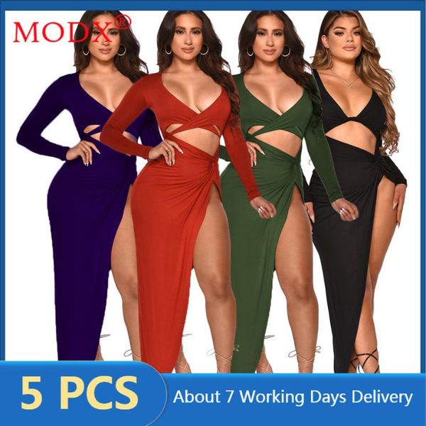 casual dresses fall women v- neck side split bodycon maxi dress hollow out solid color elegant bulk items wholesale lots m7855, Black;gray
casual dresses fall women v- neck side split bodycon maxi dress hollow out solid color elegant bulk items wholesale lots m7855, Black;gray
