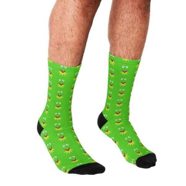 men's socks funny kermit pattern printed men harajuku happy hip hop novelty cute boys crew casual crazy for, Black
men's socks funny kermit pattern printed men harajuku happy hip hop novelty cute boys crew casual crazy for, Black