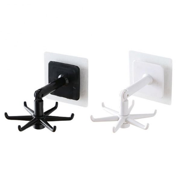 hooks & rails 360-degree rotatable 6-claw storage kitchen accessories multi-purpose home organizer wall-mounted
hooks & rails 360-degree rotatable 6-claw storage kitchen accessories multi-purpose home organizer wall-mounted
