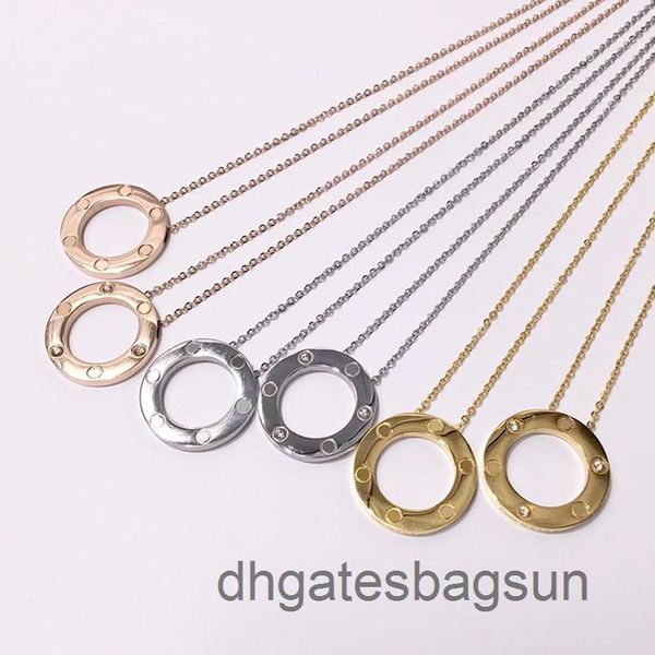 fashion love necklace women's jewelry double round ring pendant necklace rose gold and silver vintage imitation rhodium plating
fashion love necklace women's jewelry double round ring pendant necklace rose gold and silver vintage imitation rhodium plating