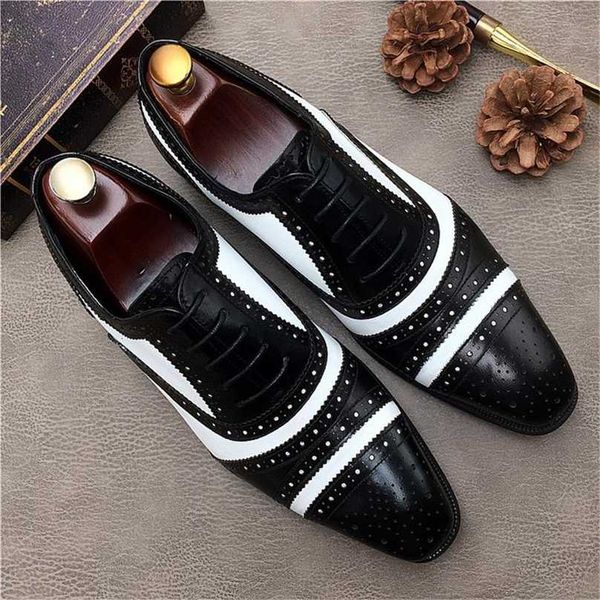 men leather shoes lace up casual dress brogue spring ankle boots vintage classic male hc573 211102, Black
men leather shoes lace up casual dress brogue spring ankle boots vintage classic male hc573 211102, Black