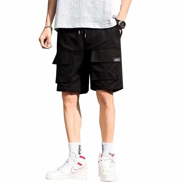 summer japanese overalls shorts mens trend loose tide brand casual plus size straight five-point middle sweatpants workout men's, White;black
summer japanese overalls shorts mens trend loose tide brand casual plus size straight five-point middle sweatpants workout men's, White;black