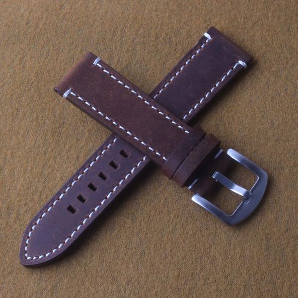 watch bands fashion oil wax genuine leather band 18mm 20mm 22mm 24mm straps watchbands belt brown black with white line stitched, Black;brown
watch bands fashion oil wax genuine leather band 18mm 20mm 22mm 24mm straps watchbands belt brown black with white line stitched, Black;brown