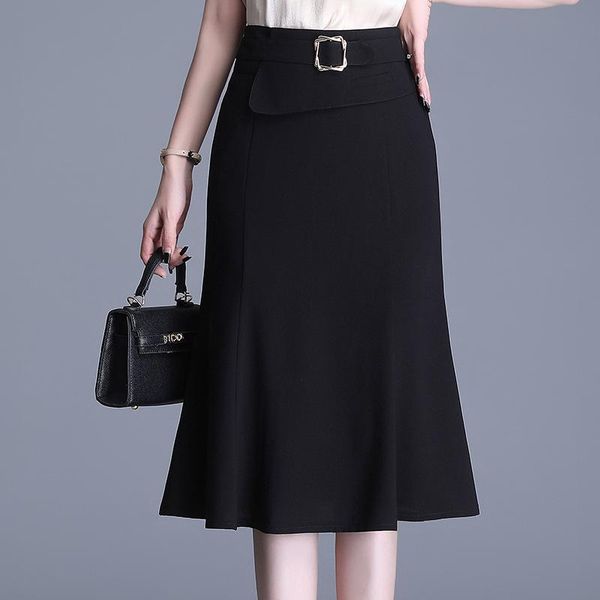 skirts 2021 spring arrivals simple black high waist slim chiffon fishtail skirt all-match elegant women hip
skirts 2021 spring arrivals simple black high waist slim chiffon fishtail skirt all-match elegant women hip