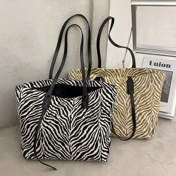 evening bags retro zebra print women shoulder bag canvas large capacity tote handbags ladies casual leisure messenger
evening bags retro zebra print women shoulder bag canvas large capacity tote handbags ladies casual leisure messenger