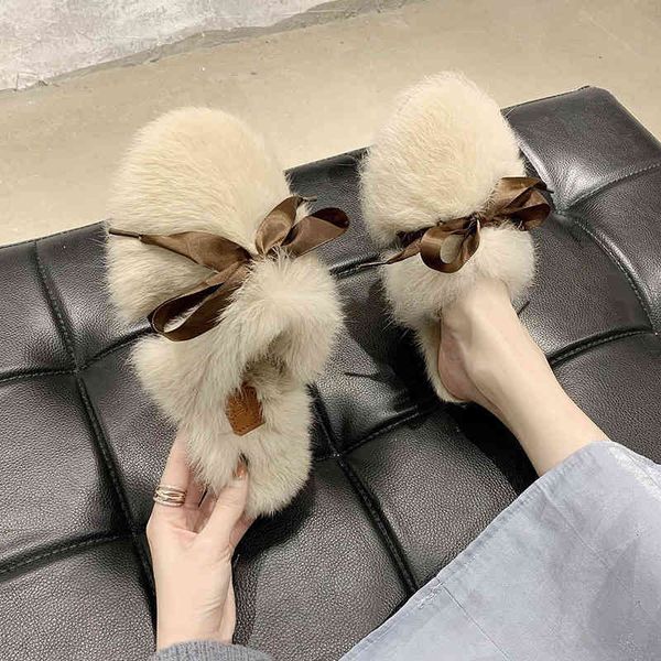 sandals autumn winter outdoor knot sandals women's warm and antiskid built-in cotton sli ds63, Black
sandals autumn winter outdoor knot sandals women's warm and antiskid built-in cotton sli ds63, Black