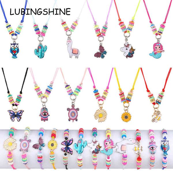 jewelry sets 24pcs/lot women soft clay bead unicorn daisy bee turtle 12bracelets+ 12necklace set braided adjustable rope chain wholes, Black
jewelry sets 24pcs/lot women soft clay bead unicorn daisy bee turtle 12bracelets+ 12necklace set braided adjustable rope chain wholes, Black