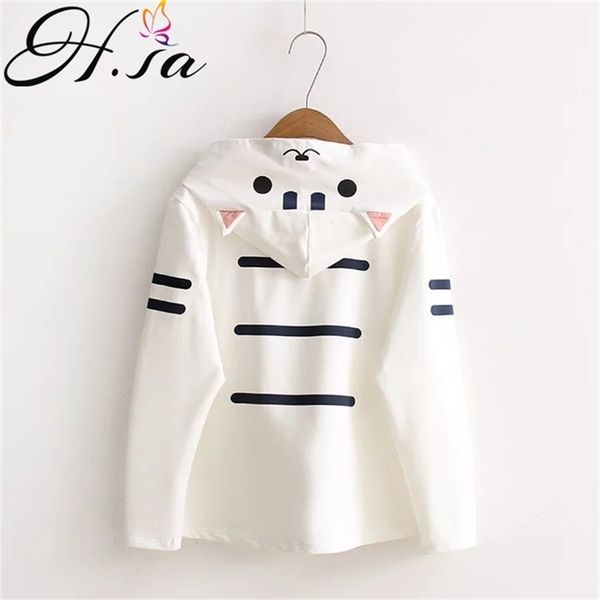 t shirt women clothing casual ladies spring tees hooded cartoon cute cotton tee shirt striped long sleeve cat t-shirt 210430, Black
t shirt women clothing casual ladies spring tees hooded cartoon cute cotton tee shirt striped long sleeve cat t-shirt 210430, Black