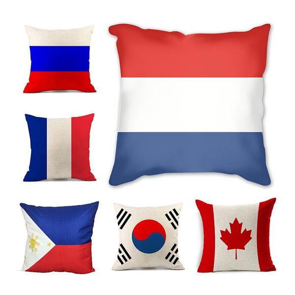 cushion/decorative pillow national flag cushion cover linen polyester soft wool netherlands france canada home decorative throw pillowcase
cushion/decorative pillow national flag cushion cover linen polyester soft wool netherlands france canada home decorative throw pillowcase
