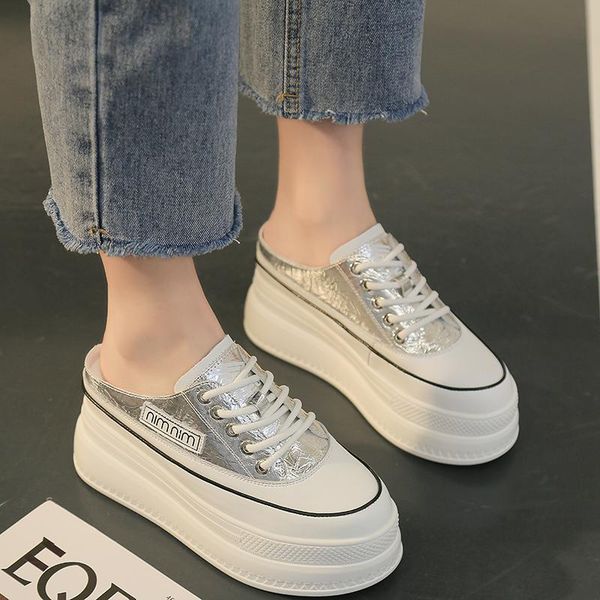 slippers platform mules shoes women lace up closed toe sandals summer thick sole sliver black mujer
slippers platform mules shoes women lace up closed toe sandals summer thick sole sliver black mujer