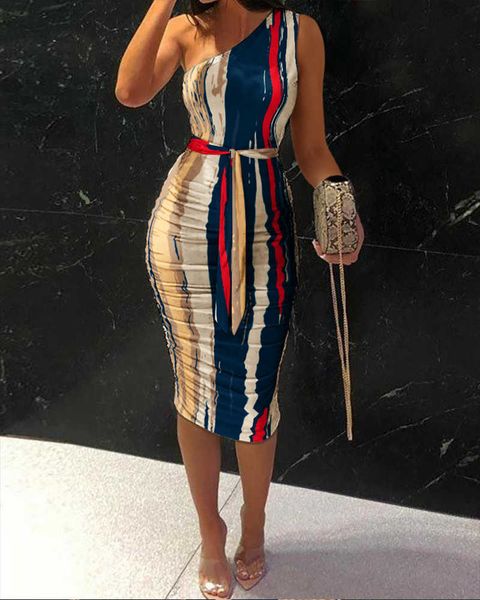 2021 elegant workwear outfits one shoulder ruched tie front muticolor striped midi bodycon dress women's club party dresses y1006, Black;gray
2021 elegant workwear outfits one shoulder ruched tie front muticolor striped midi bodycon dress women's club party dresses y1006, Black;gray