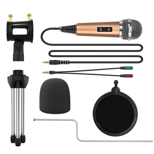 microphones condenser microphone with filter, 3.5mm jack kit tripod stand for computer pc mobile phone singing
microphones condenser microphone with filter, 3.5mm jack kit tripod stand for computer pc mobile phone singing