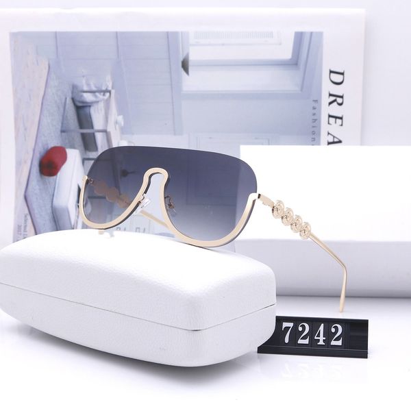 design sunglasses for women popular fashion sunglasses uv protection big connection lens frameless come with package 7242, White;black
design sunglasses for women popular fashion sunglasses uv protection big connection lens frameless come with package 7242, White;black