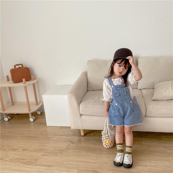 korean summer baby girls & boys clothing toddler casual fashion infant clothes strap shorts kids children costume for baby 1-7t, Blue
korean summer baby girls & boys clothing toddler casual fashion infant clothes strap shorts kids children costume for baby 1-7t, Blue