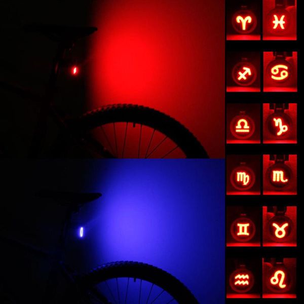bike lights starnearby waterproof red+blue light rear taillight 12 constellation tail chargeable warning cycling #3n22
bike lights starnearby waterproof red+blue light rear taillight 12 constellation tail chargeable warning cycling #3n22