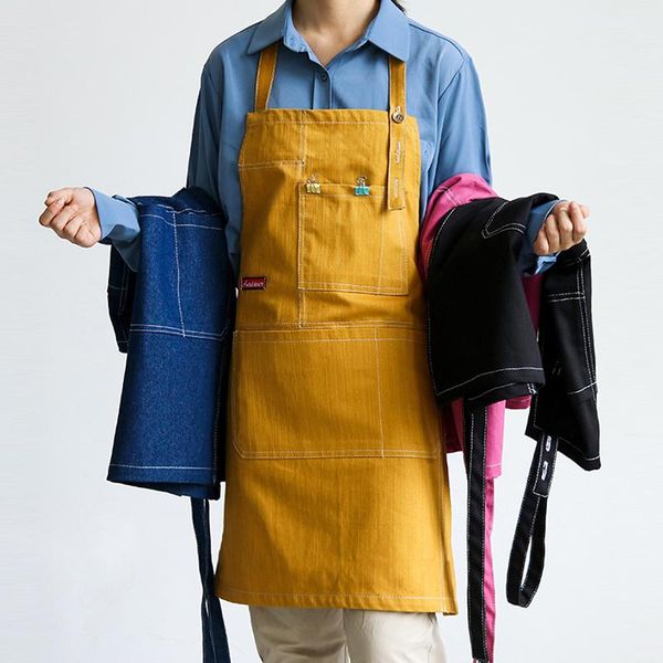 aprons denim apron for women and men household kitchen accessories baking cafe work clothes twill
aprons denim apron for women and men household kitchen accessories baking cafe work clothes twill