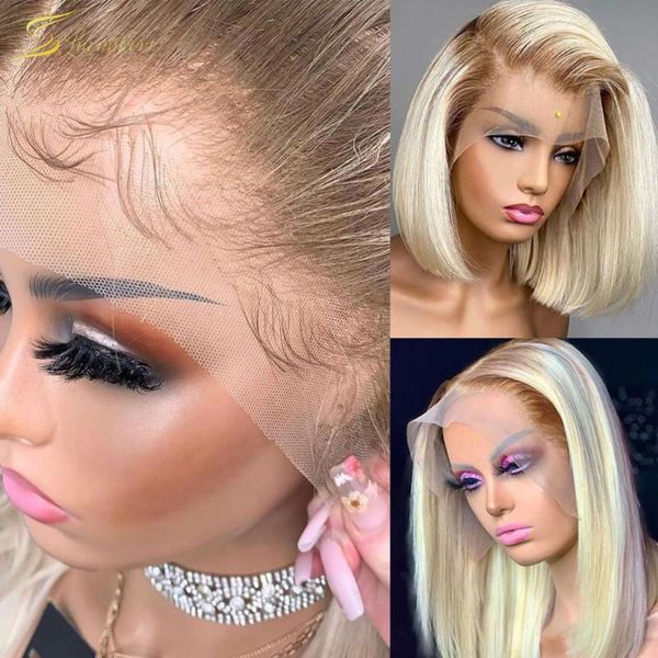 lace wigs short bob straight front wig human hair ombre blonde 613 frontal preplucked pixie cut full hd transparent 13x6, Black;brown
lace wigs short bob straight front wig human hair ombre blonde 613 frontal preplucked pixie cut full hd transparent 13x6, Black;brown