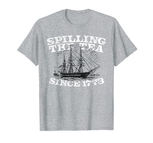 spilling the tea since 1773 tshirt funny gift, White;black
spilling the tea since 1773 tshirt funny gift, White;black