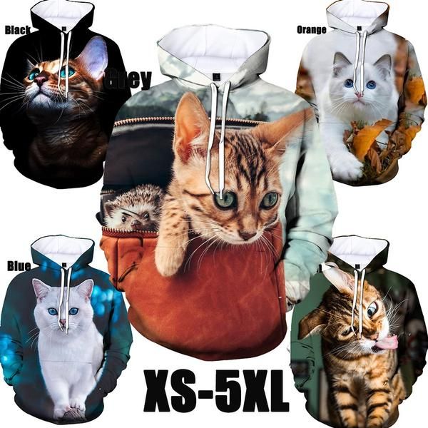 men's hoodies & sweatshirts design cool cute cat pattern fashion couple 3d printed women/ men sweatshirt casual, Black
men's hoodies & sweatshirts design cool cute cat pattern fashion couple 3d printed women/ men sweatshirt casual, Black