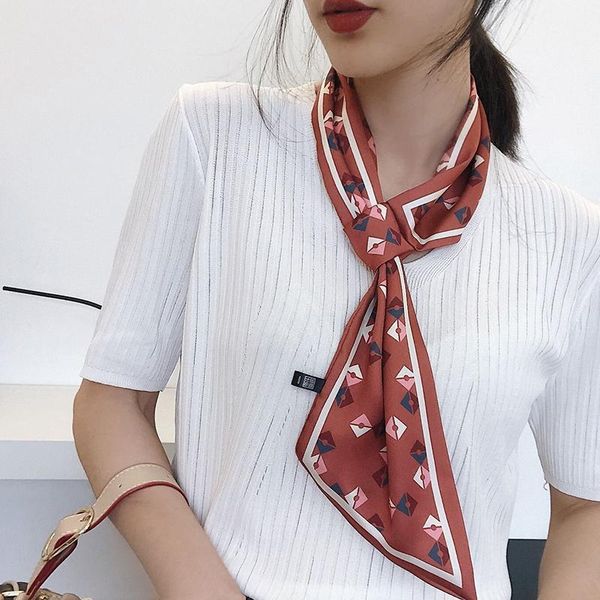 scarves fashin easy lazy scarf women silk skinny neck ring wristband handle bag tie lady print foulard long ribbon band red, Blue;gray
scarves fashin easy lazy scarf women silk skinny neck ring wristband handle bag tie lady print foulard long ribbon band red, Blue;gray